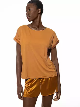 MEY | T-Shirt PURE CHIC | camel