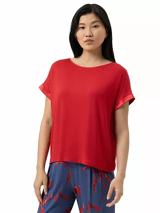 MEY | T-Shirt PURE CHIC | hellbraun