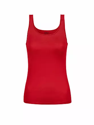 MEY | Top - Unterhemd EMOTION weiß | rot