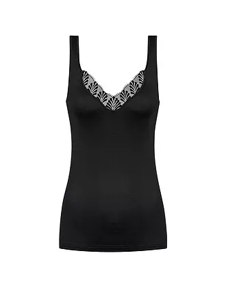 MEY | Top EMOTION ELEGANCE champagner | schwarz