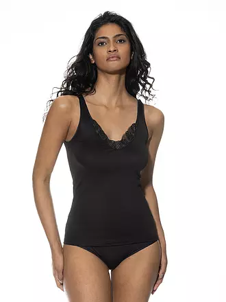 MEY | Top EMOTION ELEGANCE champagner | schwarz