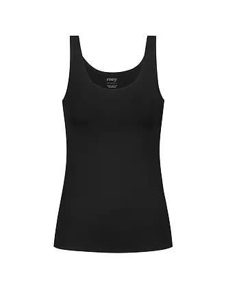 MEY | Unterhemd SIMPLY INVISIBLE cream tan | schwarz