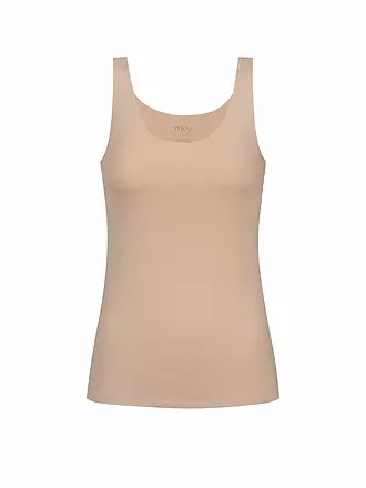 MEY | Unterhemd SIMPLY INVISIBLE cream tan | schwarz