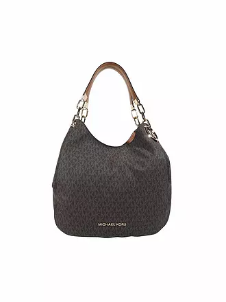 MICHAEL KORS | Ledertasche - Hobo Lillie | beige