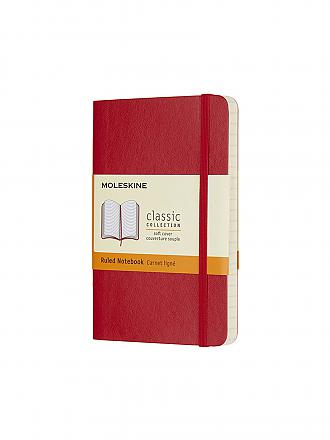MOLESKIN | Notizbuch - Classic Soft Pocket Ruled Red | keine Farbe