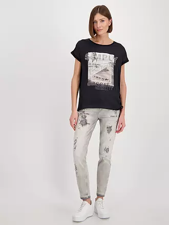 MONARI | Blusenshirt | schwarz