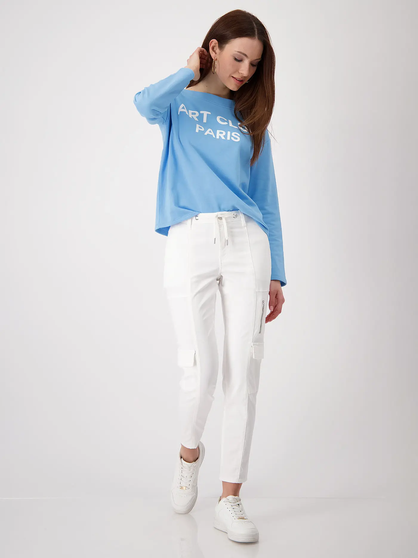 MONARI | Cargohose | creme