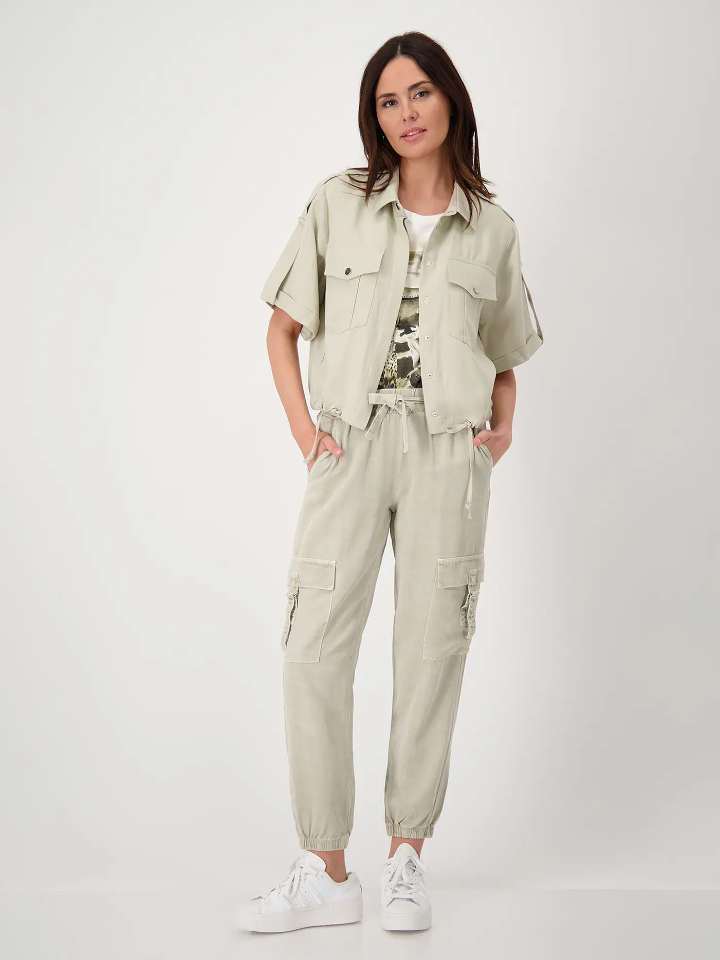 MONARI | Hemdbluse | creme