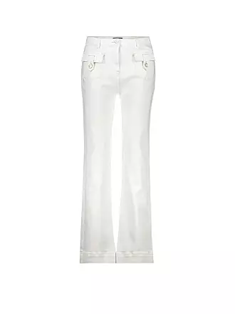 MONARI | Hose Flared Fit | creme