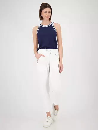 MONARI | Hose Jogging Fit | weiss
