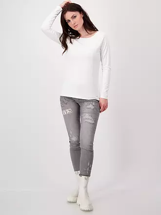 MONARI | Langarmshirt | creme