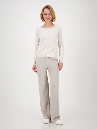 MONARI | Langarmshirt | creme