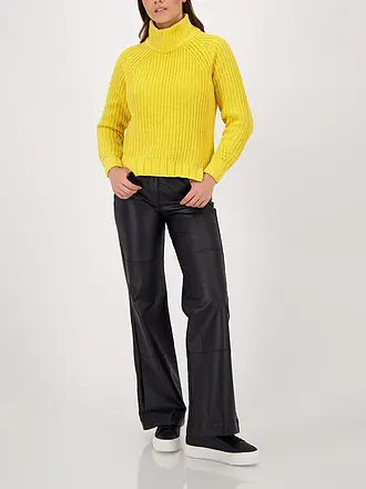 MONARI | Rollkragenpullover | gelb