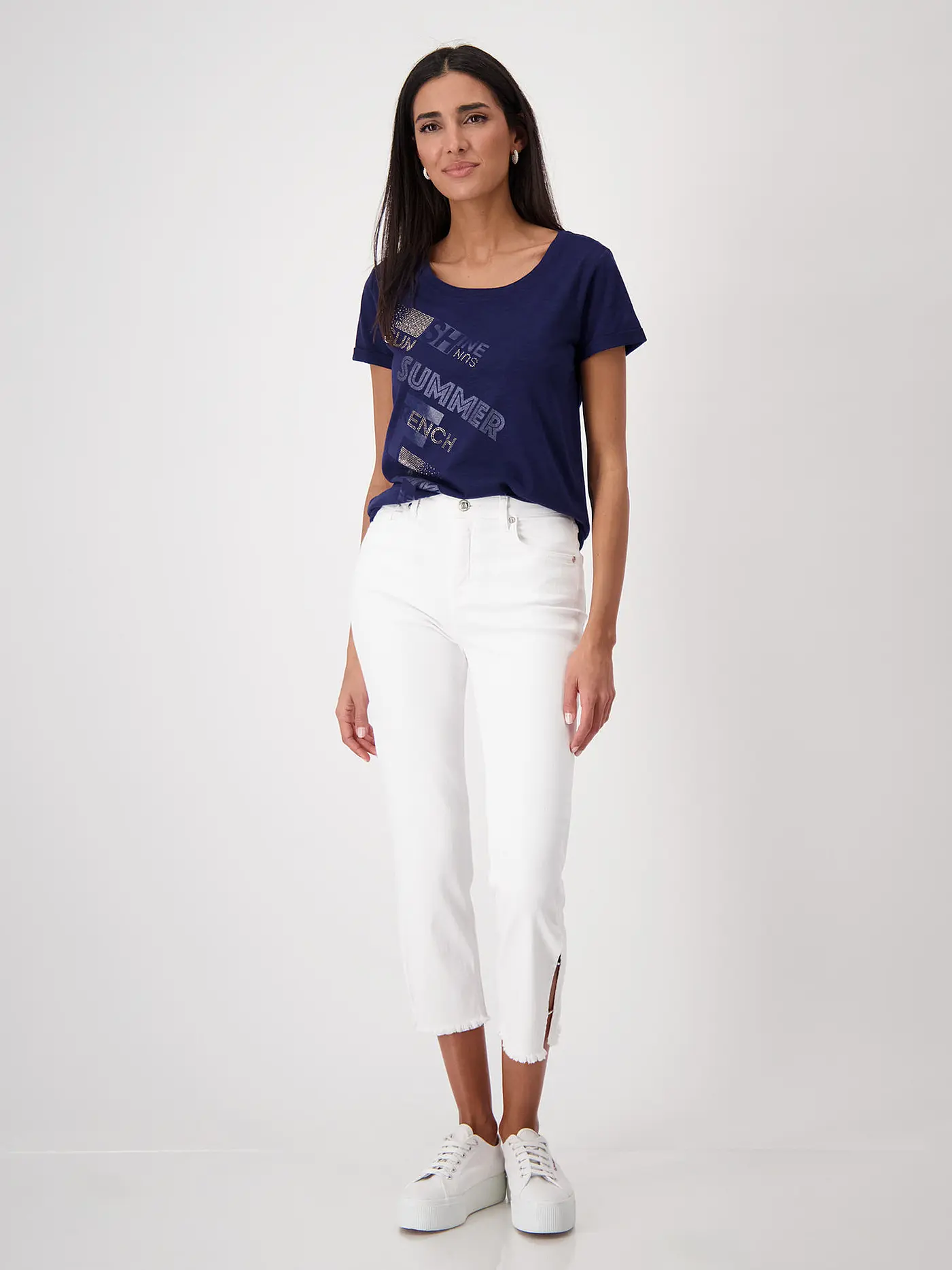 MONARI | T-Shirt | dunkelblau