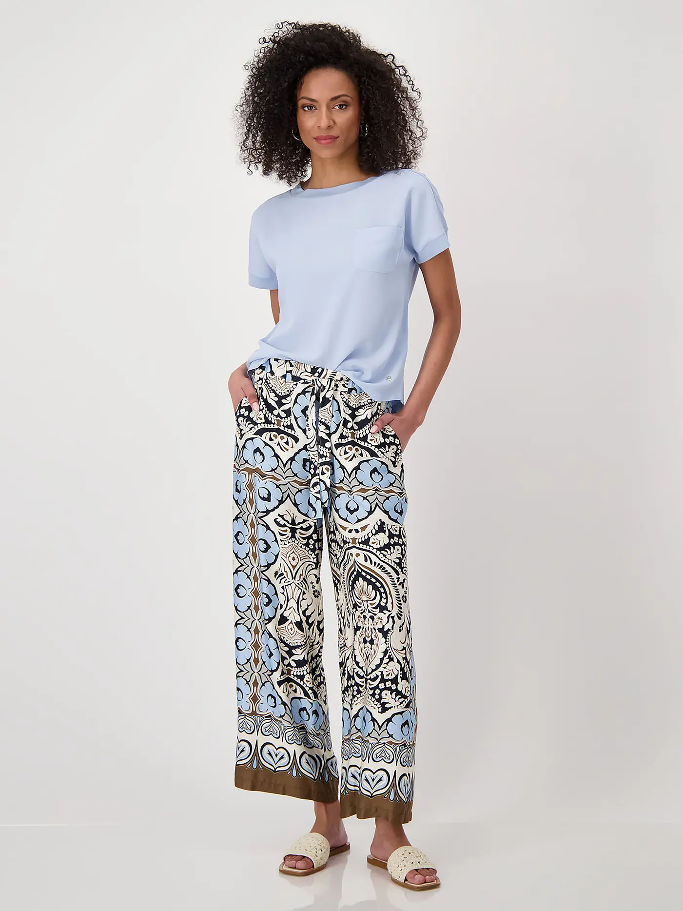 MONARI | T-Shirt | hellblau