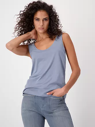 MONARI | Top | blau