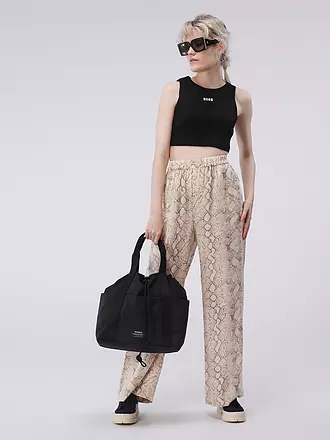 MSGM | Top Cropped Fit | schwarz