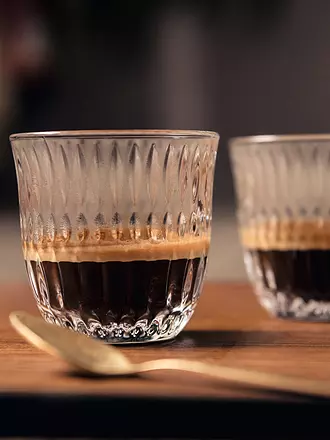 NACHTMANN | Espresso Doppio Glas 2er Set ETHNO Barista 90ml | transparent