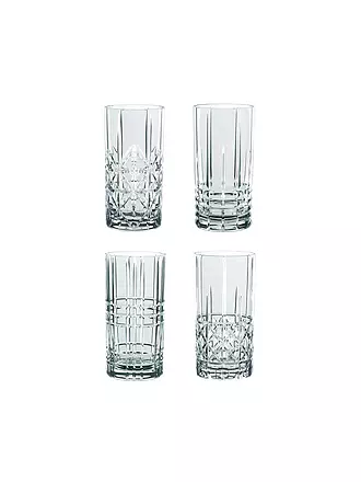 NACHTMANN | Longdrinkglas 4er Set HIGHLAND  375ml | transparent