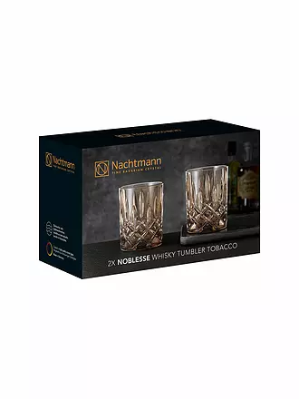 NACHTMANN | Whiskeyglas 2er Set Noblesse 295ml | grau