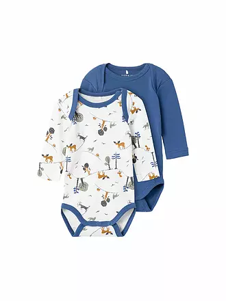 NAME IT | Baby Body 2-er Pkg. NBNBODY | dunkelblau