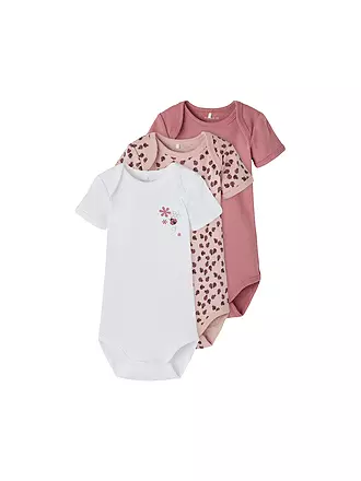 NAME IT | Baby Body 3er Pkg | rosa