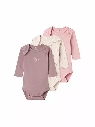 NAME IT | Baby Body 3er Pkg. NBFBODY | pink