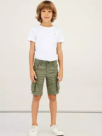 NAME IT | Jungen Cargobermuda NKMRYAN TWIBAMGO | olive