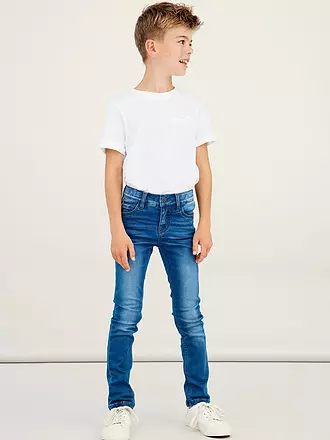 NAME IT | Jungen Jeans Slim Fit NKMTHEO | blau