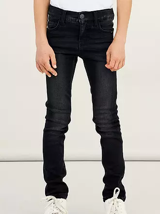 NAME IT | Jungen Jeans Slim Fit NKMTHEO | schwarz