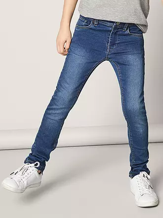 NAME IT | Jungen Jeans Slim Fit NKMTHEO | blau