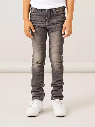 NAME IT | Jungen Jeans Slim Fit NKMTHEO | schwarz