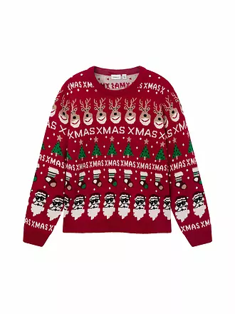 NAME IT | Jungen Pullover NKNRAJOLLY | rot