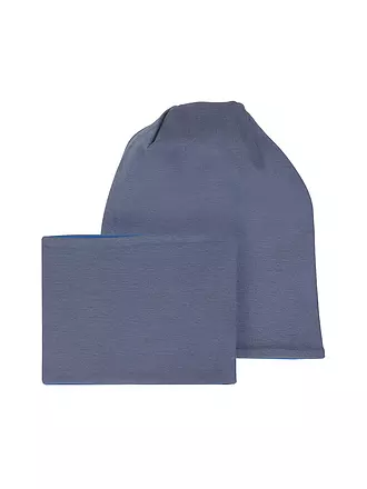 NAME IT | Jungen Set Mütze und Schal | blau