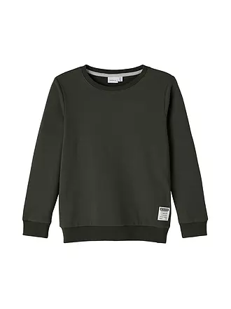 NAME IT | Jungen Sweater NKMHONK | olive