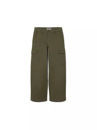 NAME IT | Mädchen Cargohose NKFROSE | olive