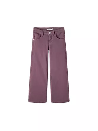 NAME IT | Mädchen Hose Wide Fit NKFROSE | beere