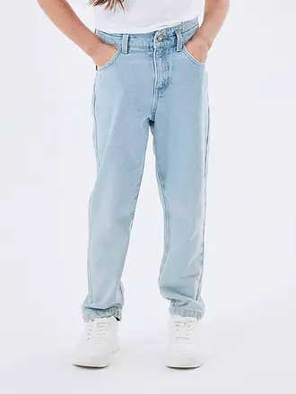 NAME IT | Mädchen Jeans Baggy Fit NKFBELLA | hellblau