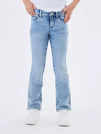 NAME IT | Mädchen Jeans Boot Cut NKFPOLLY | dunkelblau