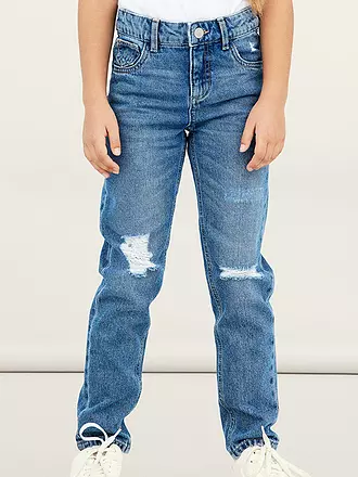 NAME IT | Mädchen Jeans Mom Fit NKFROSE | blau