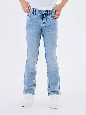 NAME IT | Mädchen Jeans Skinny Bootcut Fit NKFPOLLY | hellblau