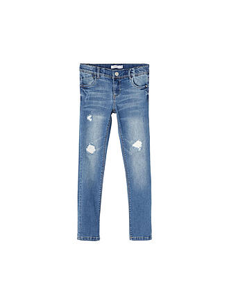 NAME IT | Mädchen Jeans Skinny Fit NKFPOLLY DNMTAHA | blau