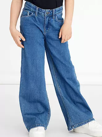 NAME IT | Mädchen Jeans Wide Leg NKFBELLA | blau