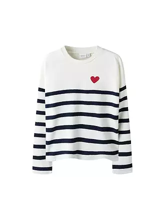 NAME IT | Mädchen Pullover NKFLINE | weiss