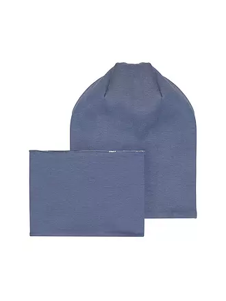 NAME IT | Mädchen Set Mütze und Schal | blau