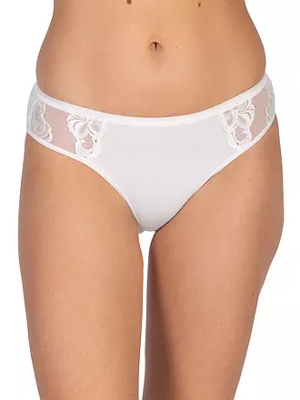 NINA VON C | Slip mit Spitze Champagner | weiss