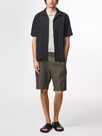 NN.07 | Leinenshorts BILLIE | dunkelblau
