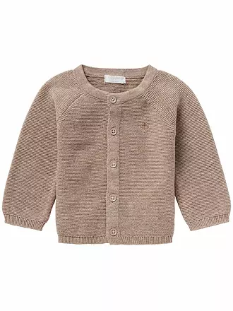 NOPPIES | Baby Cardigan NAGA | hellbraun