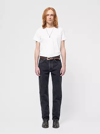 NUDIE JEANS | Jeans Straight Fit RAD RUFUS | schwarz