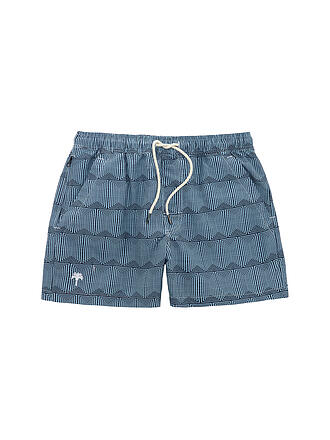 OAS | Badeshorts  Emerald Stripe | blau